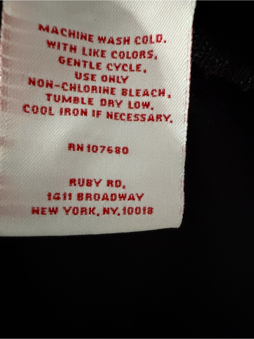 Ruby Rd. Black Textured Button-Front Jean Jacket - Picture 3 of 4